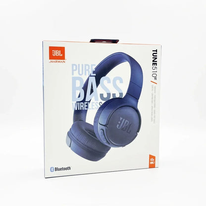 Cuffie Bluetooth Wireless Over-Ear JBL TUNE510BT - Cuffie con Cancellazione del Rumore e Sub-Bassi per Musica, Gaming e Sport, Adatte a Tutti gli Usi