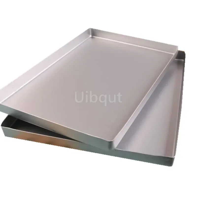 Stampo rettangolare per pane e torte, teglia da forno antiaderente, teglia rettangolare per pasticceria, teglia da cucina con fori per biscotti, utensili da forno, strumenti per panetteria.