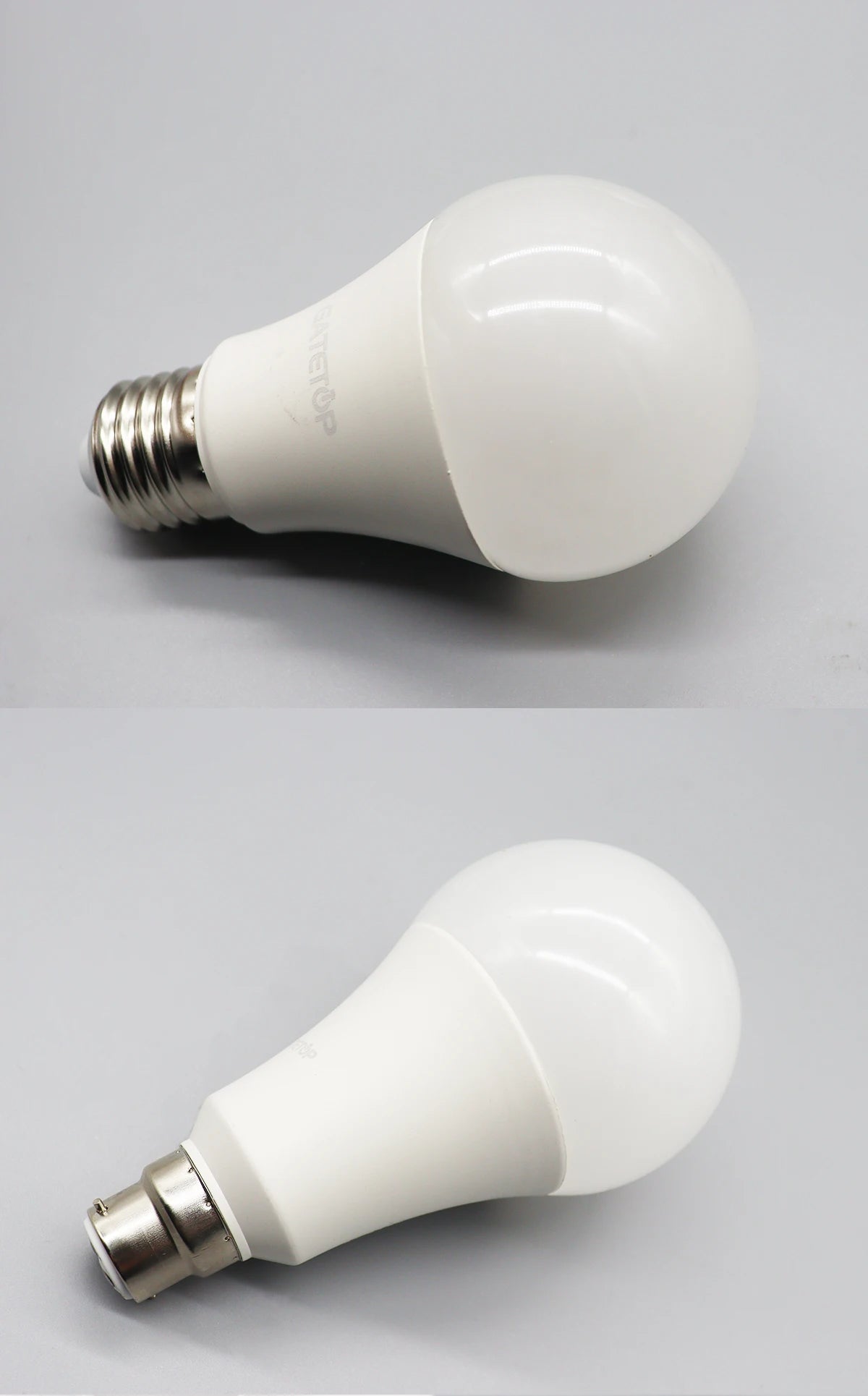 Set di 5 Lampadine LED E27 da 20W, 18W, 15W, 12W, 10W, 9W, 8W, AC220V, Potenza Reale, A60 A80, per Soggiorno e Casa
