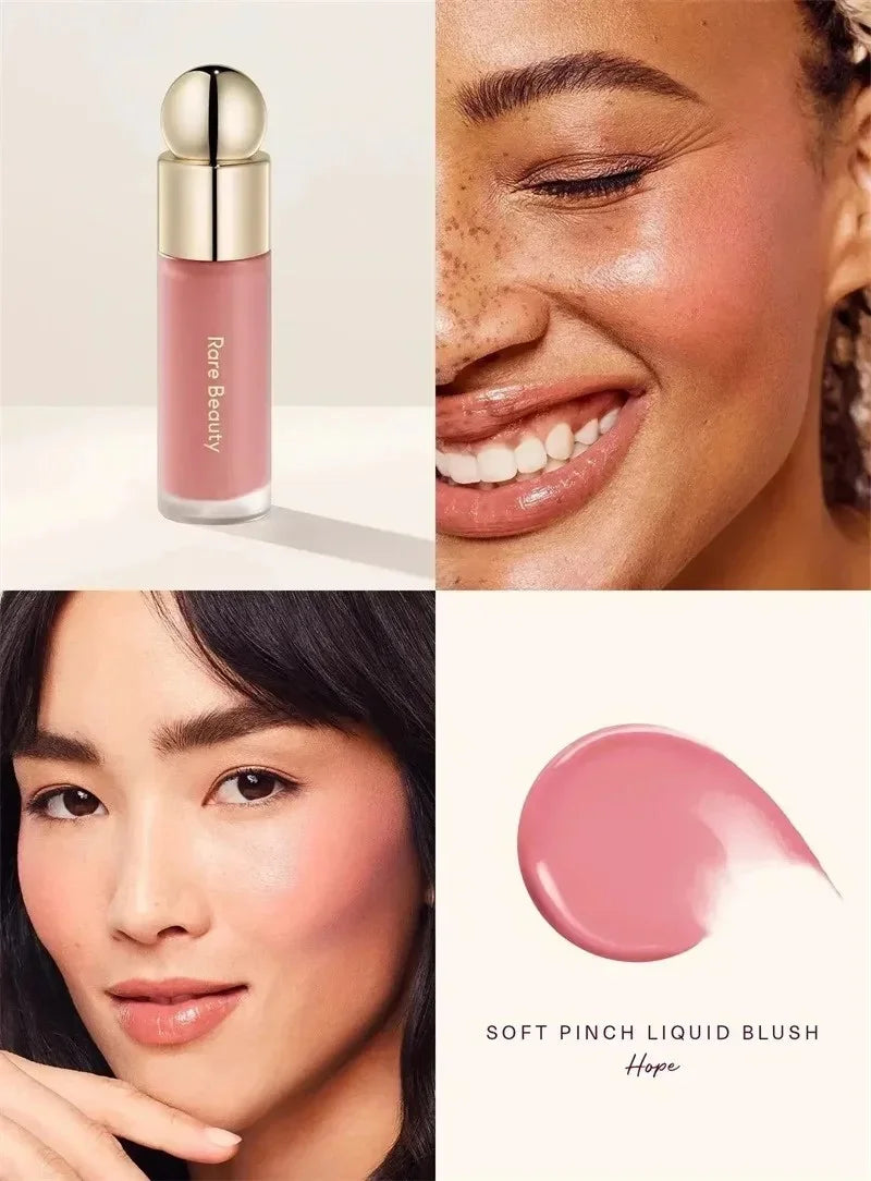 Offerta Speciale Rare Beauty Soft Pinch Tinted Lip Oil Stain Lip Gloss Delight Hope Happy Liquid Blush Cosmetici per Trucco Viso e Occhi