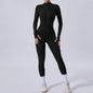 Tuta da donna Set da yoga Tuta intera Pagliaccetti femminili Abbigliamento da yoga ad asciugatura rapida Tute da allenamento Tuta sportiva a maniche lunghe