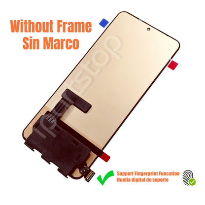 Display sostitutivo iParts per Xiaomi 13T 2306EPN60G 13T Pro 5G 23078PND5G 144Hz AMOLED Touch Screen con gruppo telaio OEM