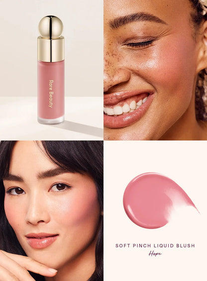 Rare Beauty Rossetto Liquido Opaco Impermeabile, Non Appiccicoso, Lunga Durata, Non Sbiadisce, Delight Hope Happy Wonder