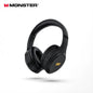 Cuffie Bluetooth 6.0 Monster N21 con Doppia Modalità EQ, Auricolari Stereo Immersivi, Pieghevoli Over-Ear, con Microfono, Cablate/Wireless