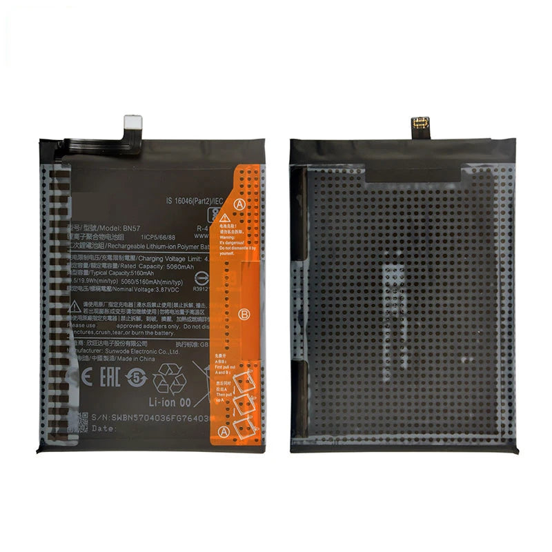 100% batteria originale BN57 5060mAh per Xiaomi Pocophone X3 Poco /X3 Pro batterie di ricambio per telefono + strumenti