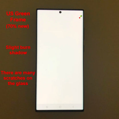 Display Super AMOLED per Samsung Galaxy S22 Ultra LCD SM-S908 S908U S908E, Schermo Touch Digitizer di Ricambio con Difetti