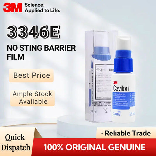 3M Cavilon 3346E 28ML Spray Barriera Cutanea Senza Alcool, Non Irritante, per la Cura del Nastro per Medicazioni Ostomiche
