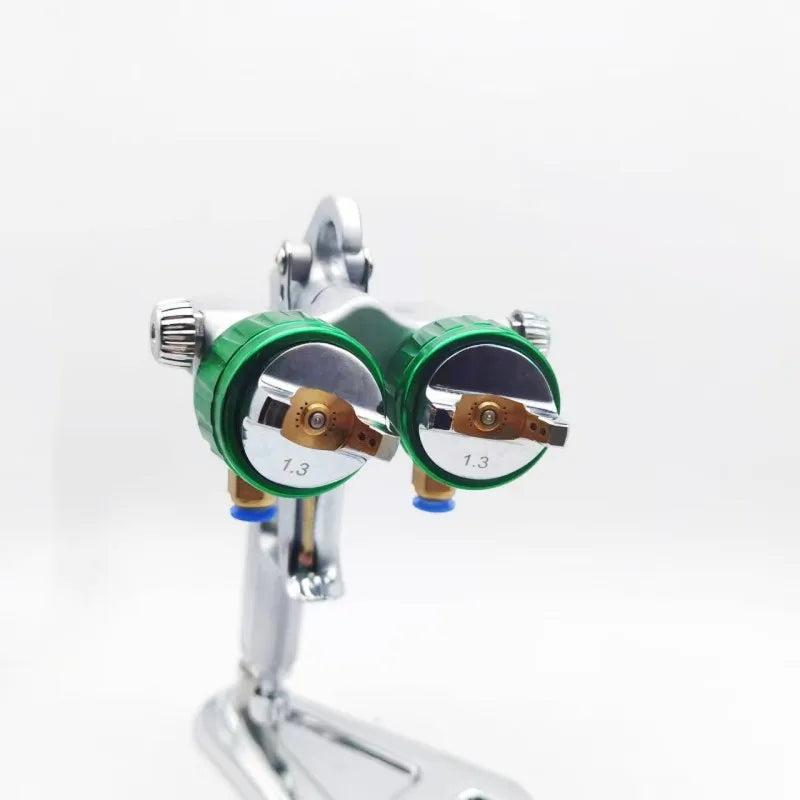 Pistola a spruzzo a doppia testa pistola a spruzzo con placcatura a colori rivestimento a base d'acqua pressurizzato interno pistola di miscelazione esterna Nano adesiva AB