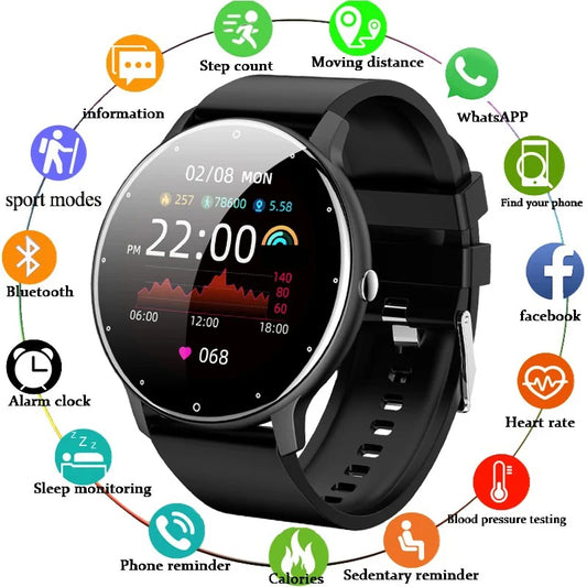 LIGE 2026 Smart Watch donna uomo donna regalo Sport Fitness uomo orologi cardiofrequenzimetro Smartwatch impermeabile per Android IOS