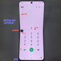 Display LCD Super AMOLED da 6.7'' 100% Testato per Samsung Z Flip 4 SM-F7210 F721 F721W F721U, Schermo Touch Sostitutivo Con Difetti