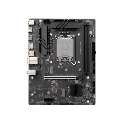 Kit PC ERYING H810, Scheda Madre H810M DDR5, Supporta CPU Intel Core Ultra200 Serie 7/8/9 225F 230F 250KF 270K LGA1851 Pin
