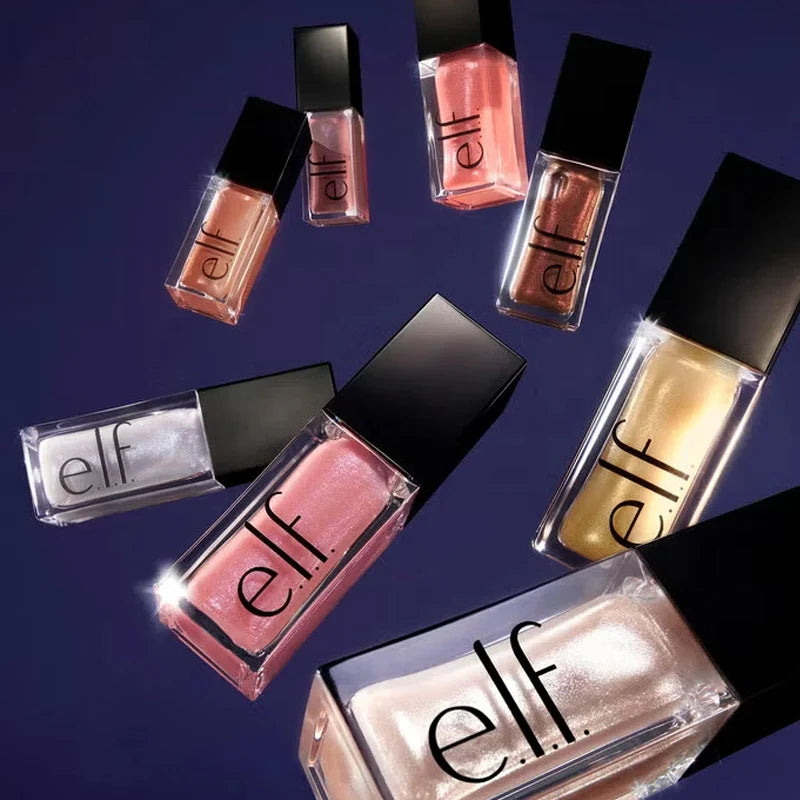 Nuovo Olio Labbra Elf in 8 Colori, Effetto Luminoso, Tinta Leggera Idratante e Filmogenica, Cosmetico per Labbra
