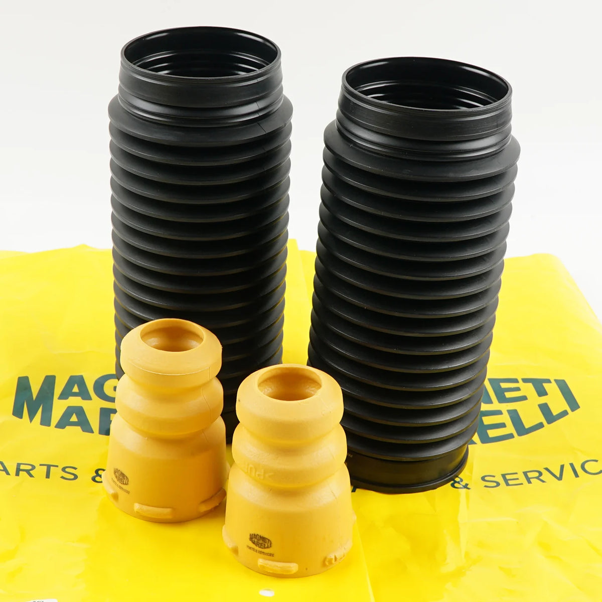 2 Set 5Q0511357H 5Q0413175C 1K0412303B Shock Absorber Buffer Block Dust Cover Buffer Rubber for VW MQB Golf MK7 Passat B8 Superb