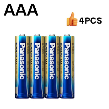 Panasonic 1.5V AA AAA # Batteria Alcalina Evolta LR6 LR03 a Lunga Durata Anti-Perdita per Serrature Intelligenti, Telecomandi e Giocattoli