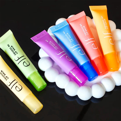 Set Duo di Balsami Labbra Elf 2 Pezzi: Bubblegum-Cherry Mango-Watermelon Mint-Chocolate, Idratante a Lunga Durata, Lucidalabbra Cosmetico