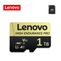 Scheda di memoria Lenovo 64GB 128GB 512GB 1TB Micro SD Classe 10 TF con adattatore SD per smartphone e dash cam
