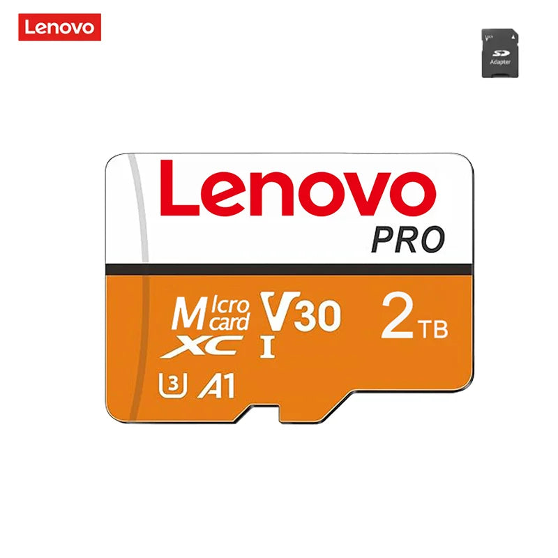 Scheda Micro TF SD Lenovo ad Alta Velocità 512GB 1024G 256GB Classe 10 U3 V30 per DJI Insta360, Registratore di Guida, Memoria Impermeabile