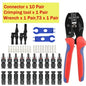 600/400/200/100/40/20/10 pezzi Kit connettori solari fotovoltaici 1000V 30A Connettori Solor da pannello per cavo fotovoltaico/MC 2,5/4/6mm2