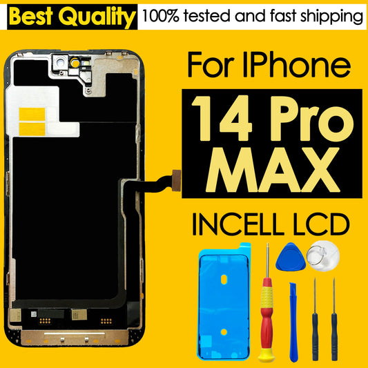LCD incell AAA di alta qualità per iPhone 14 Pro Max Display Touch 14 promax Sostituzione schermo Digitizer Assembly Parti di riparazione