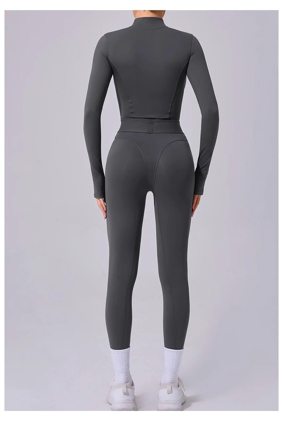 Tuta da donna Set da yoga Tuta intera Pagliaccetti femminili Abbigliamento da yoga ad asciugatura rapida Tute da allenamento Tuta sportiva a maniche lunghe