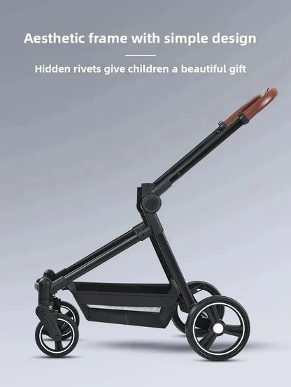 Passeggino Doppio per Bambini da Esterno, Multifunzionale 3-in-1, con Due Seggiolini Auto per Bambini