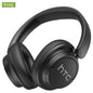 Cuffie da gioco wireless Bluetooth over-ear HTC HP10 pieghevoli HiFi Stereo con 60 ore di riproduzione, bassi profondi, comode e portatili