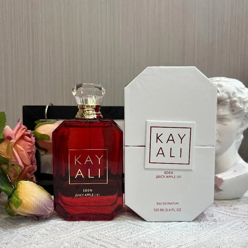 KAYALI 100ml Profumo da donna Fragranza fruttata floreale orientale a lunga durata con muschio di sandalo legnoso fresco e note eleganti
