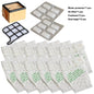 Set Multipli di Filtri HEPA, Filtro di Protezione Motore, Deodorante, Sacchetti per la Polvere per Aspirapolvere Folletto Vorwerk Kobold VK135 VK136 VK369