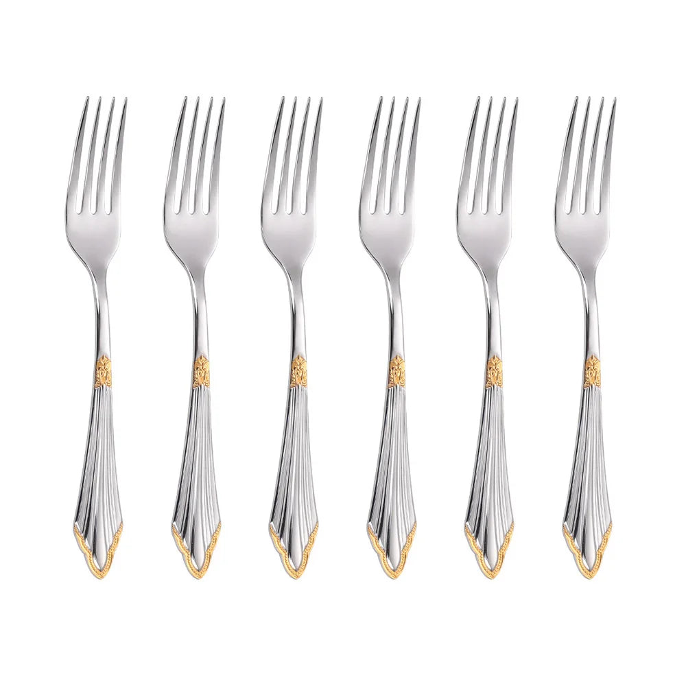 Set di 6 cucchiai da tavola da 6 cucchiai da zuppa in acciaio inossidabile Set di cucchiai da zuppa Royal 6 pezzi per cucina/casa/ristorante