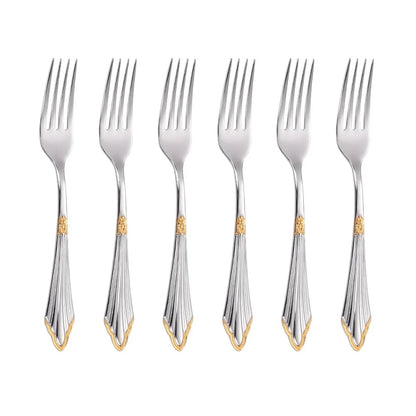 Set di 6 cucchiai da tavola da 6 cucchiai da zuppa in acciaio inossidabile Set di cucchiai da zuppa Royal 6 pezzi per cucina/casa/ristorante