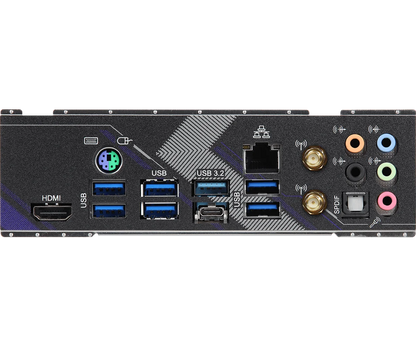 Scheda madre ASRock X570 Extreme4 WiFi ax, socket AM4, chipset AMD X570, supporto DDR4 fino a 128 GB, compatibile con CPU 5900, 5700, 4300, 2500, 3200, 5600, formato ATX.