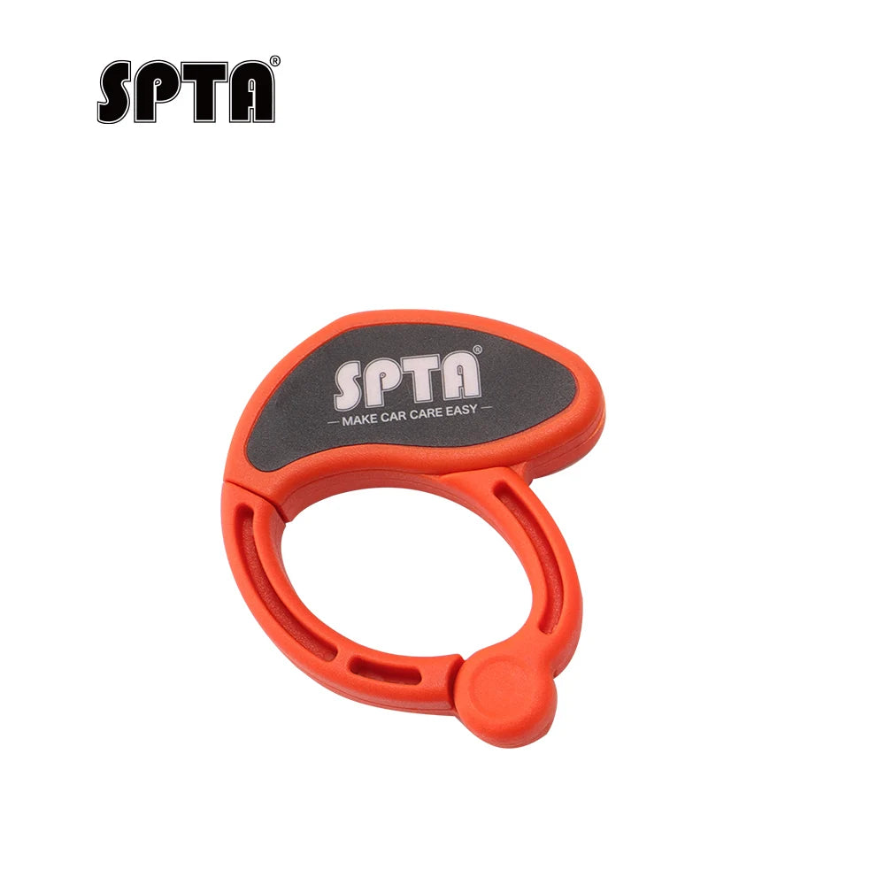 Morsetto per cavo multiuso SPTA, clip per finitura filo per lucidatrice, strumento per riporre e rifinire cavi di alimentazione, clip in plastica, cerchio per cavi