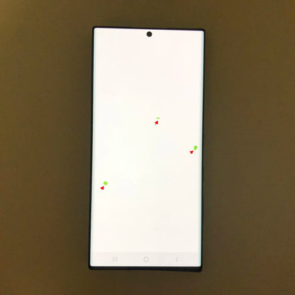 Display Super AMOLED per Samsung Galaxy S22 Ultra LCD SM-S908 S908U S908E, Schermo Touch Digitizer di Ricambio con Difetti
