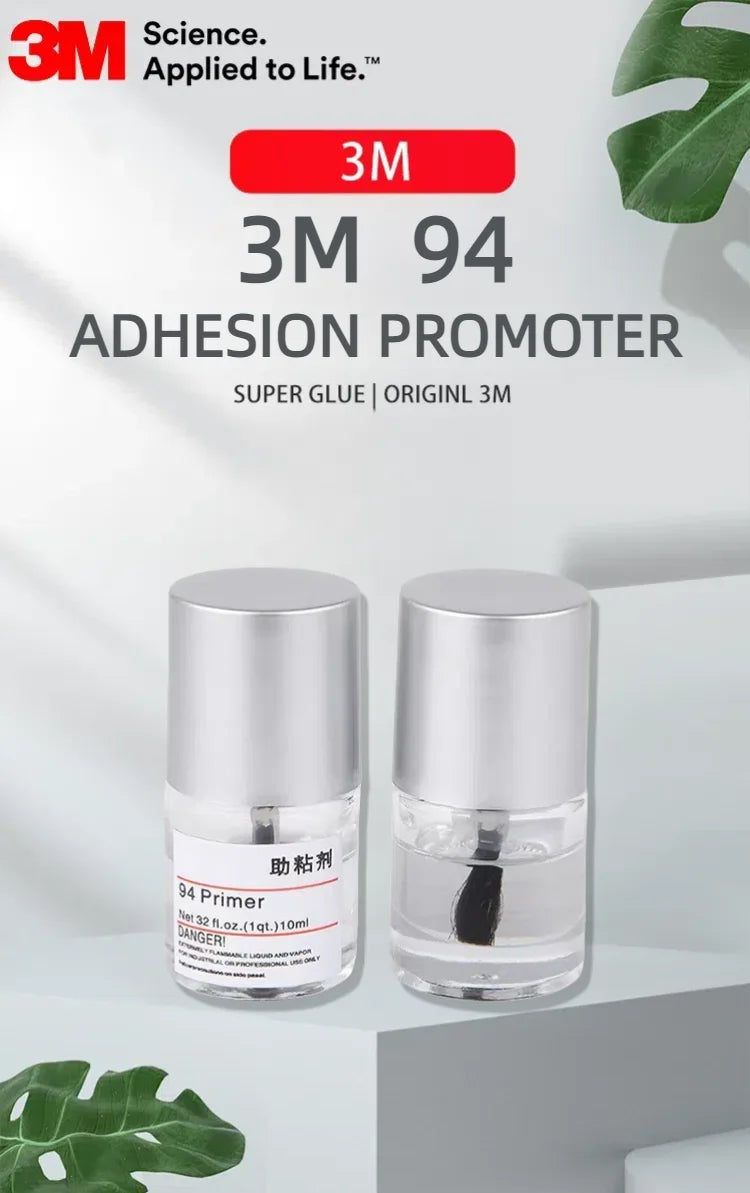 10ML 3M 94 Primer Promotore di adesione Primer Agente per il trattamento della superficie metallica Promotore di adesione del nastro senza alogeni Alta adesione