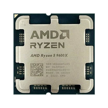 Processore Desktop AMD Ryzen 5 9600X, 6 Core, 5.4GHz, 4nm, 38MB Cache, Socket AM5 (Ventola Non Inclusa)