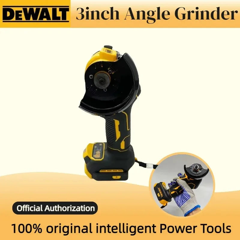 Smerigliatrice Angolare Mini a Batteria DEWALT da 3 Pollici, Utensile Elettrico per Taglio, Lucidatura e Levigatura per Batterie da 20V 18V.
