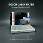 Filtro abitacolo attivo Bosch AF5656 per Audi A4 A5 A6 A7 A8 Q5 Q7 Q8 E-Tron; per Porsche Cayenne; per VW Touareg【OE：8WD819439】