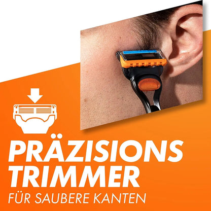 Lame di ricambio Gillette Fusion 5 lame di rasoio per rasoi bagnati da uomo