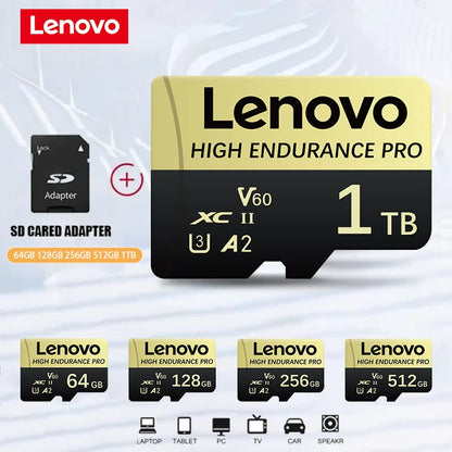Scheda di Memoria Micro SD TF Card A2 V60 U3 1024GB 128GB 256GB 512GB 4K per Drone DJI, Pocket, GoPro e Action Camera