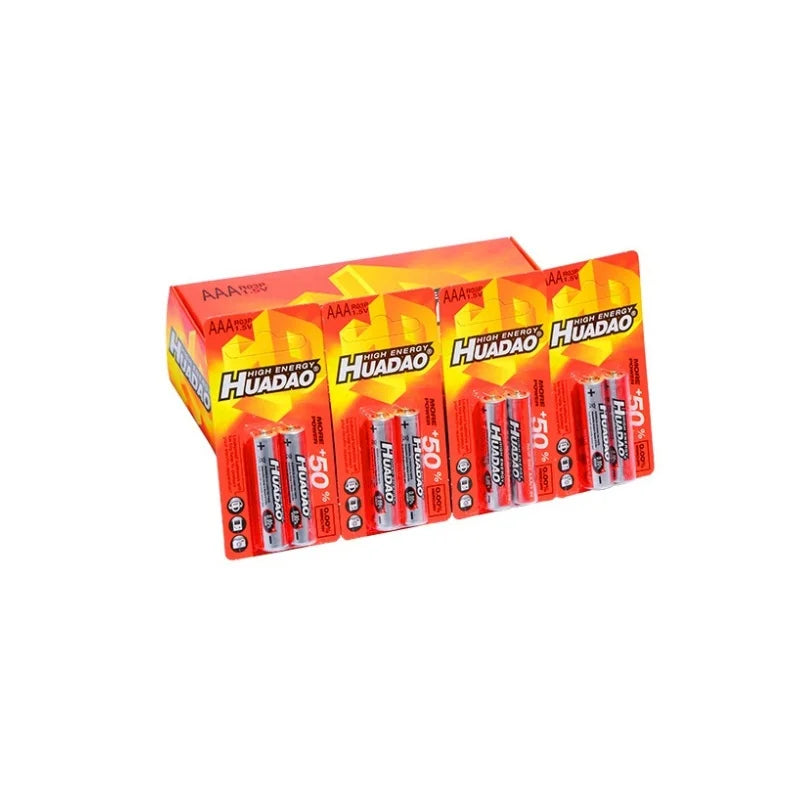 2-80 Batterie AAA 1.5V R03 Monouso al Zinco per Luci LED, Mouse, Calcolatrici, Giocattoli Elettrici, Telecomandi