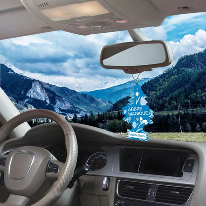 Arbre Magique Profumatore Auto, Fragranza assortiti, Profumazione Moderna, Durata Fino a 7 Settimane, Made in Italy, Confezione da 6 unità