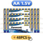 Batterie alcaline Panasonic AA 1,5 V, confezione da 12 pezzi, adatte per fotocamere digitali, torce elettriche, lettori CD, mouse wireless, ecc.