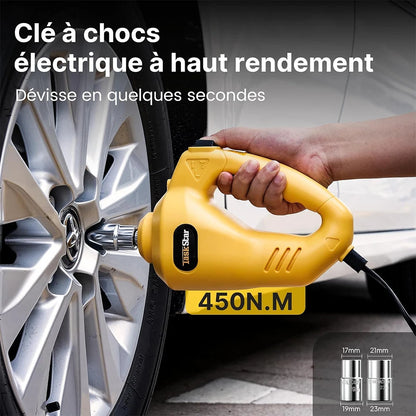 Martinetto Elettrico per Auto Taskstar 5T, Sollevatore Idraulico Elettrico con Gonfiatore Integrato 12V, Cambio Gomme con Luce LED per Berlina SUV Camion