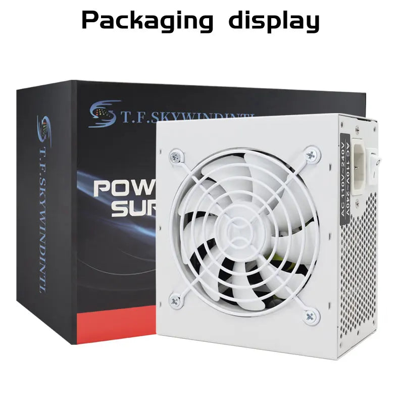 Alimentatore SFX completamente modulare da 600W, design compatto per case Mini-ITX SFF, ventola silenziosa da 90mm, tensione ampia 90-265V, per sistemi PC gaming compatti.