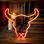 1 pezzo, luce al neon decorativa per un'atmosfera artistica moderna, decorazione da parete per feste natalizie, regalo per matrimoni, scene di laurea, alimentata tramite USB o a batteria (batteria non inclusa)