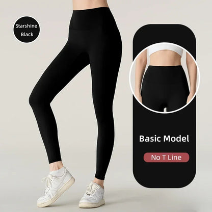 2024 Vendita calda Fitness Allungamenti Leggings femminili a figura intera Pantaloni da corsa Pantaloni da yoga comodi e aderenti Legging da allenamento