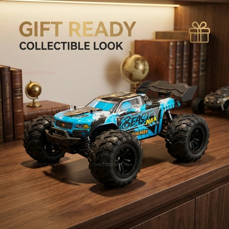 SG116 PRO, auto radiocomandata in scala 1/16, velocità massima 40 km/h, trazione integrale, fuoristrada, monster truck radiocomandato, veicolo da corsa 2.4G, giocattolo, regalo di compleanno per bambini, ragazzi e adulti.