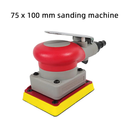 Carta vetrata rossa Mastice per sabbia per auto 75x100 Quadrato Spugna secca Carta vetrata Hardware Lucidatura superficiale per mobili Grana abrasiva