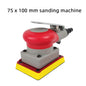 Carta vetrata rossa Mastice per sabbia per auto 75x100 Quadrato Spugna secca Carta vetrata Hardware Lucidatura superficiale per mobili Grana abrasiva
