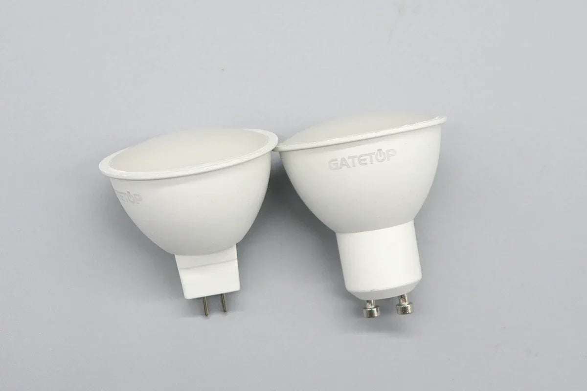 Lampadina intelligente regolabile a 3 temperature di colore CCT AC100-240V 3W 9W Lampadina LED GU10 MR16 E27 Luce spot Temperatura colore per l'illuminazione domestica